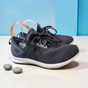 New Balance Charcoal and White Running Shoes